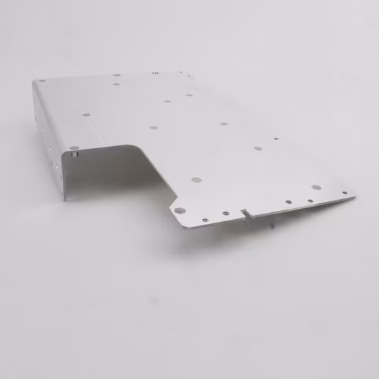 Parti di piegatura personalizzate OEM Fabbricazione di lamiere per pannelli solari in alluminio